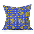 Design by Spark Dolce Vita Lemon Tile Outdoor Throw Pillow