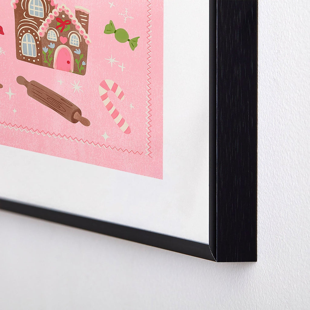 carriecantwell Sweet Christmas Holidays Metal Framed Art Print