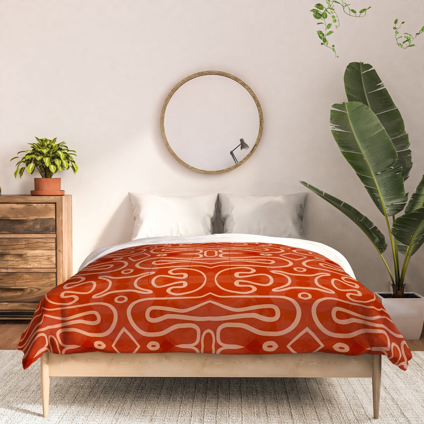 Mirimo Venexiana Burnt Orange Comforter