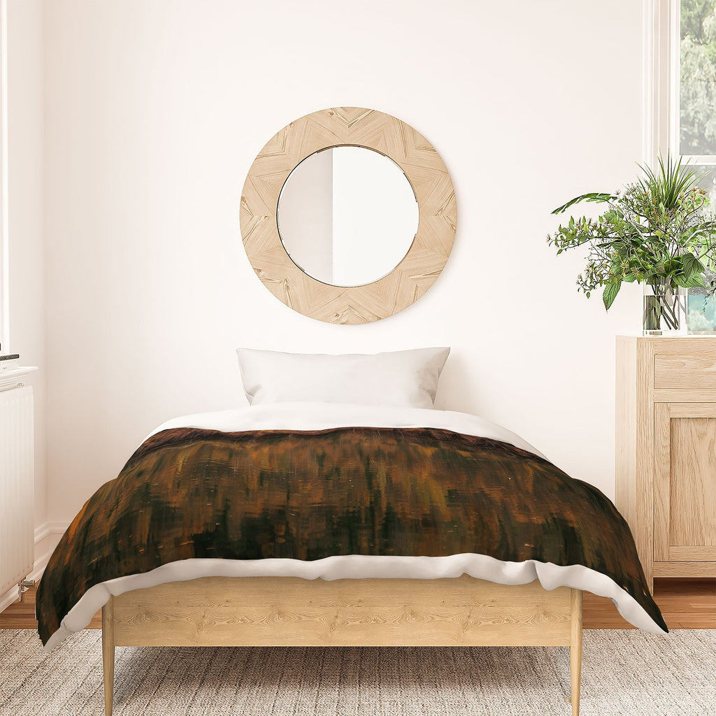 Hannah Kemp Fall Lake Duvet Cover