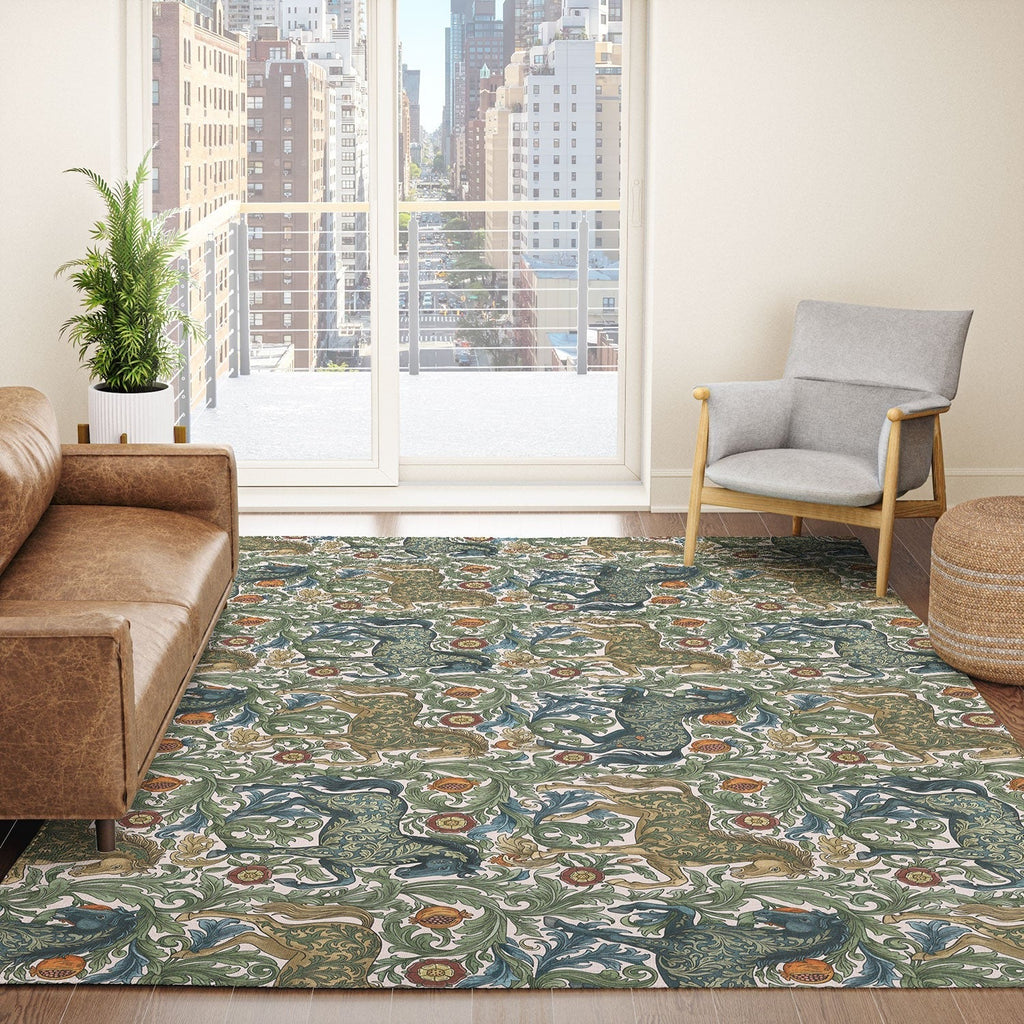 Marta Barragan Camarasa Renaissance Horse Garden Area Rug