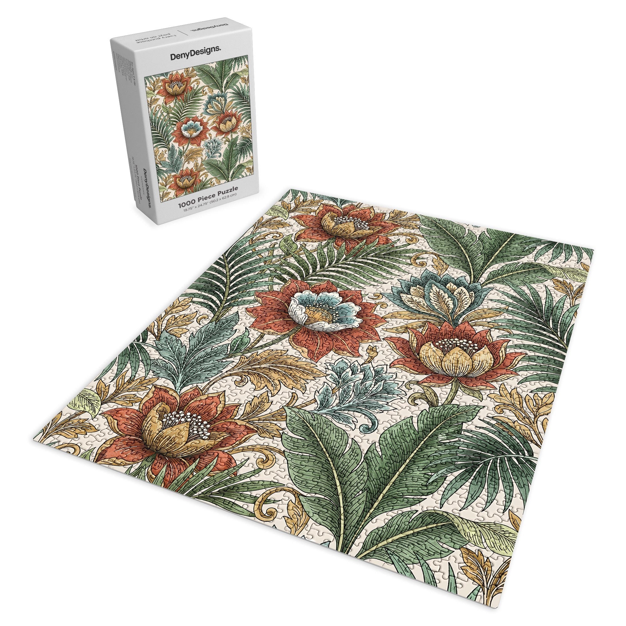 Marta Barragan Camarasa Retro Jungle Garden Puzzle