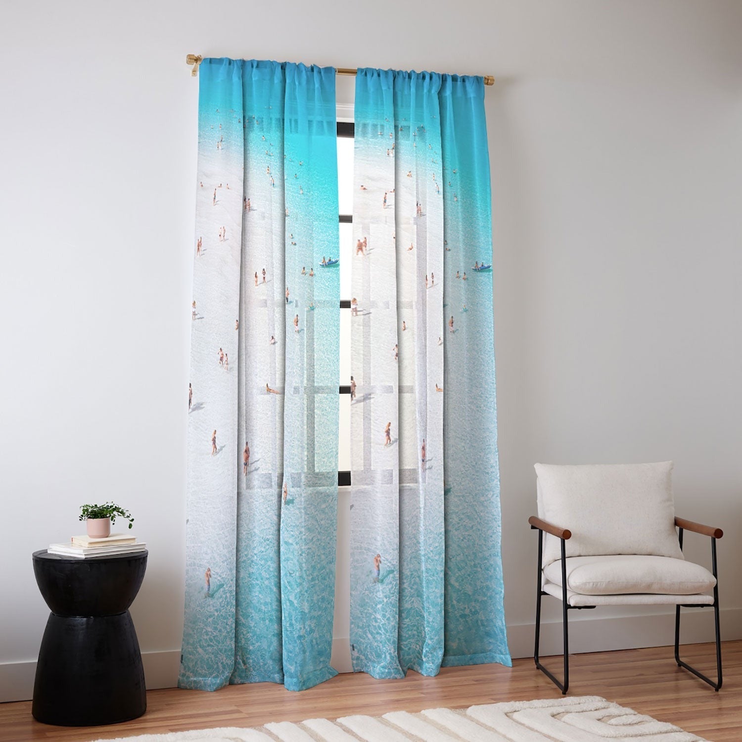 Gal Design Beach Daydream Sheer Non Repeat