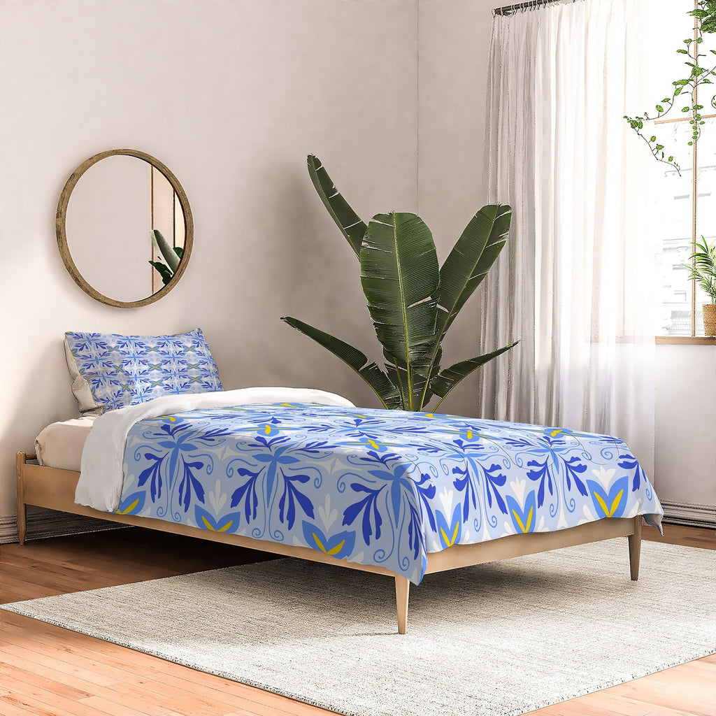 Design by Spark Dolce Vita Flourish Tile Comforter