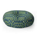 Marta Barragan Camarasa Nostalgic Grid Design Floor Pillow Round