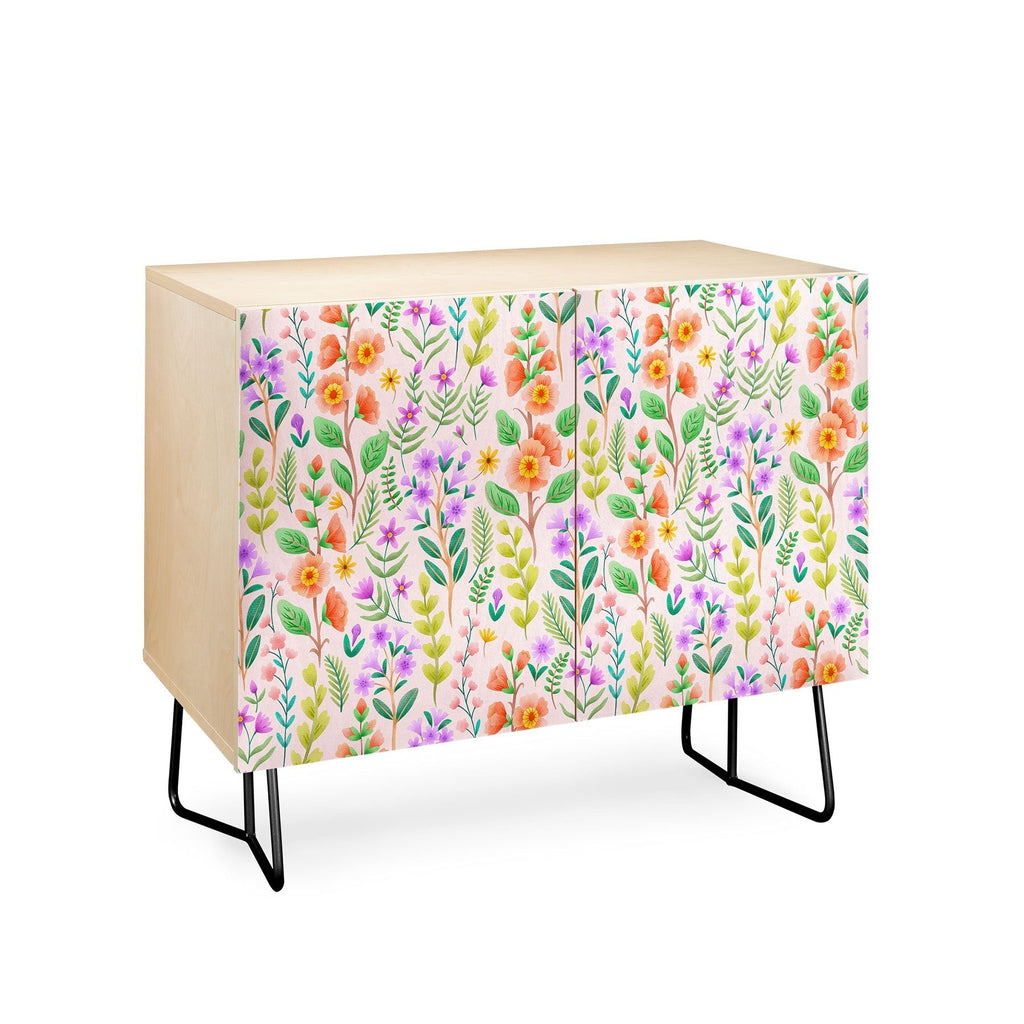 Pimlada Phuapradit Ditsy Spring Floral Credenza