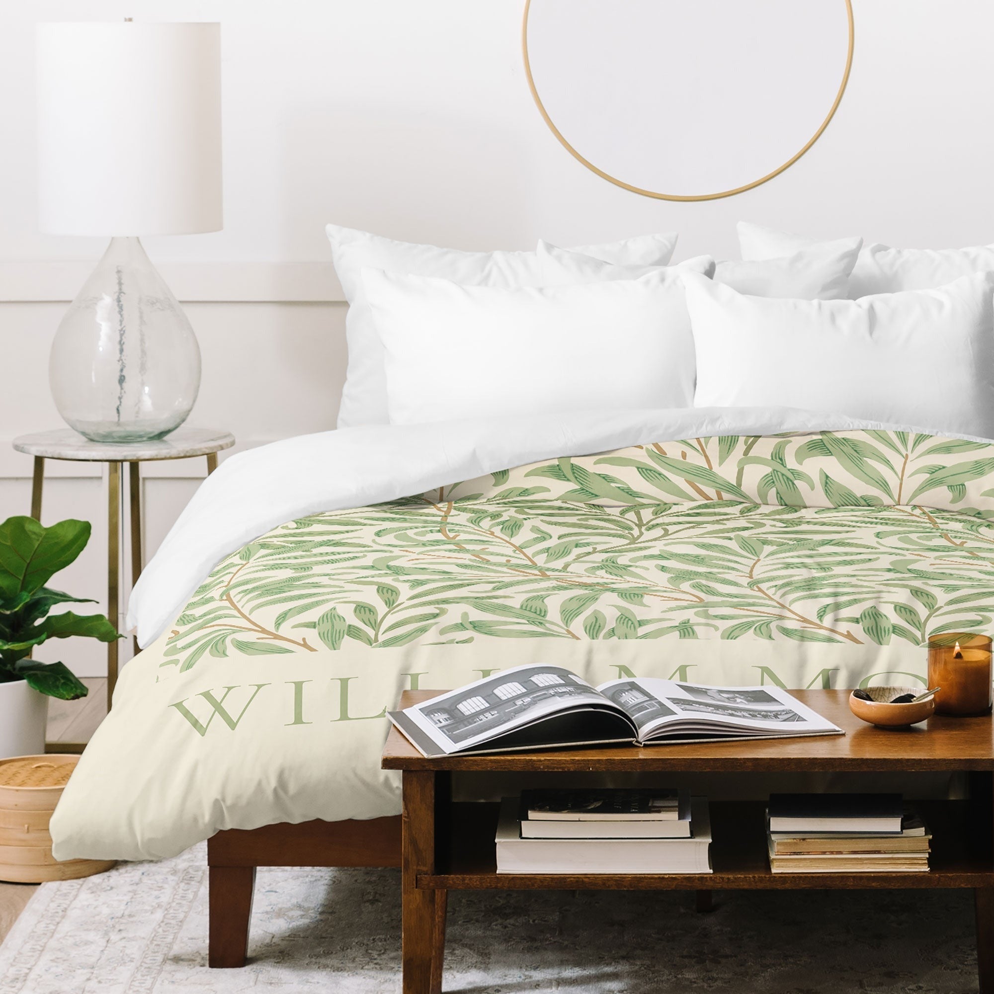 DENY Designs William Morris Willow Bough 1887 Duvet Cover