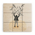 Coco de Paris Wood in the sky Wood Wall Mural