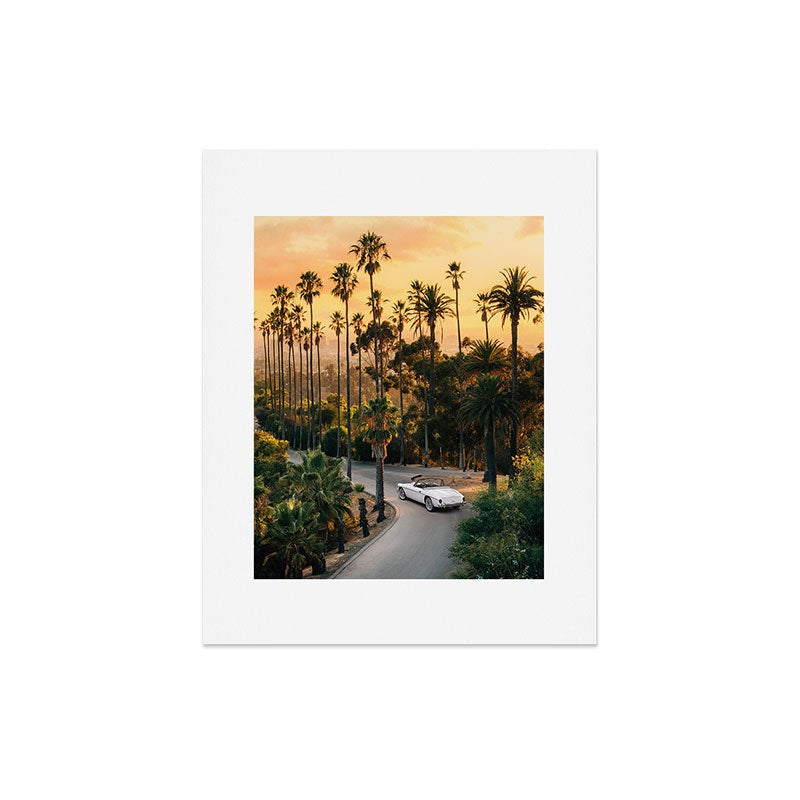 Gal Design Sunset Blvd Art Print