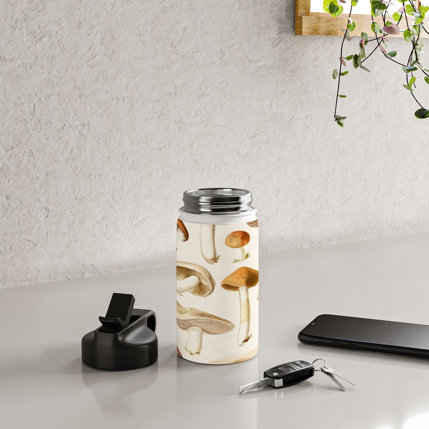 Gal Design Mushrooms Collection Water Bottle