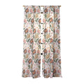 Marta Barragan Camarasa Hand Painted Peony Florals Sheer Non Repeat
