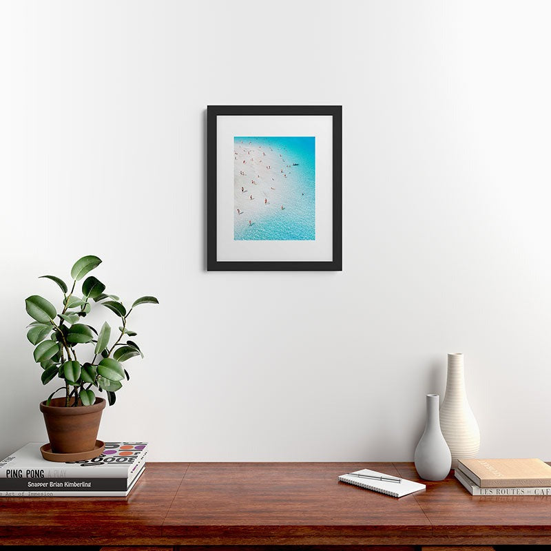 Gal Design Beach Daydream Framed Art Print