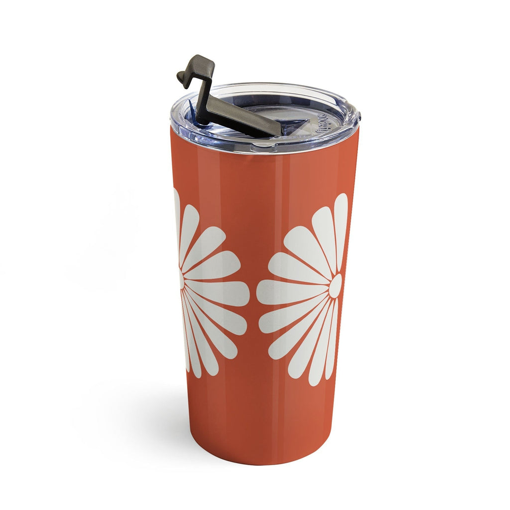 Colour Poems Retro Daisy XV Travel Mug