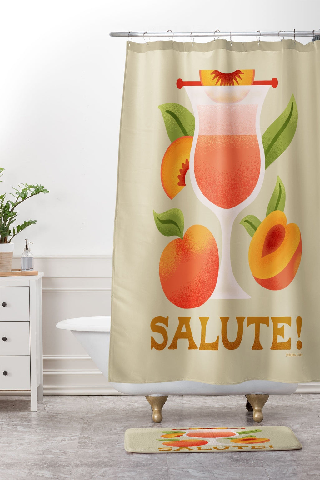 Jessica Molina Bellini Memory Foam Bath Mat