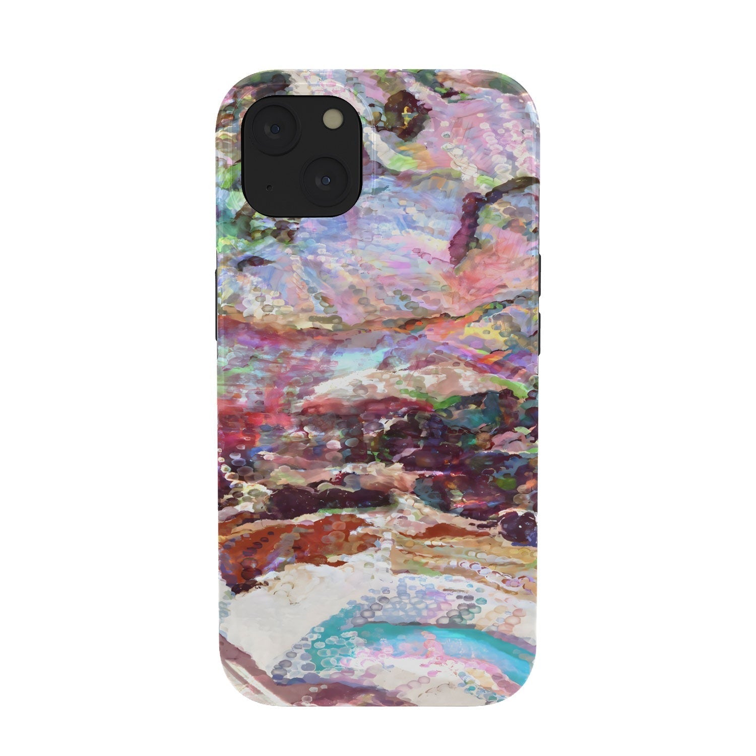 83 Oranges Sequin Haze Phone Case