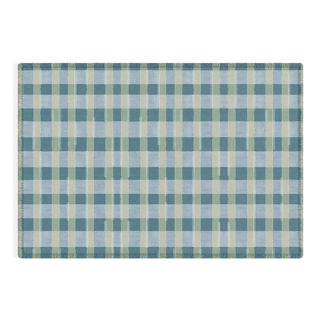 Marta Barragan Camarasa Country Style Checks Outdoor Rug