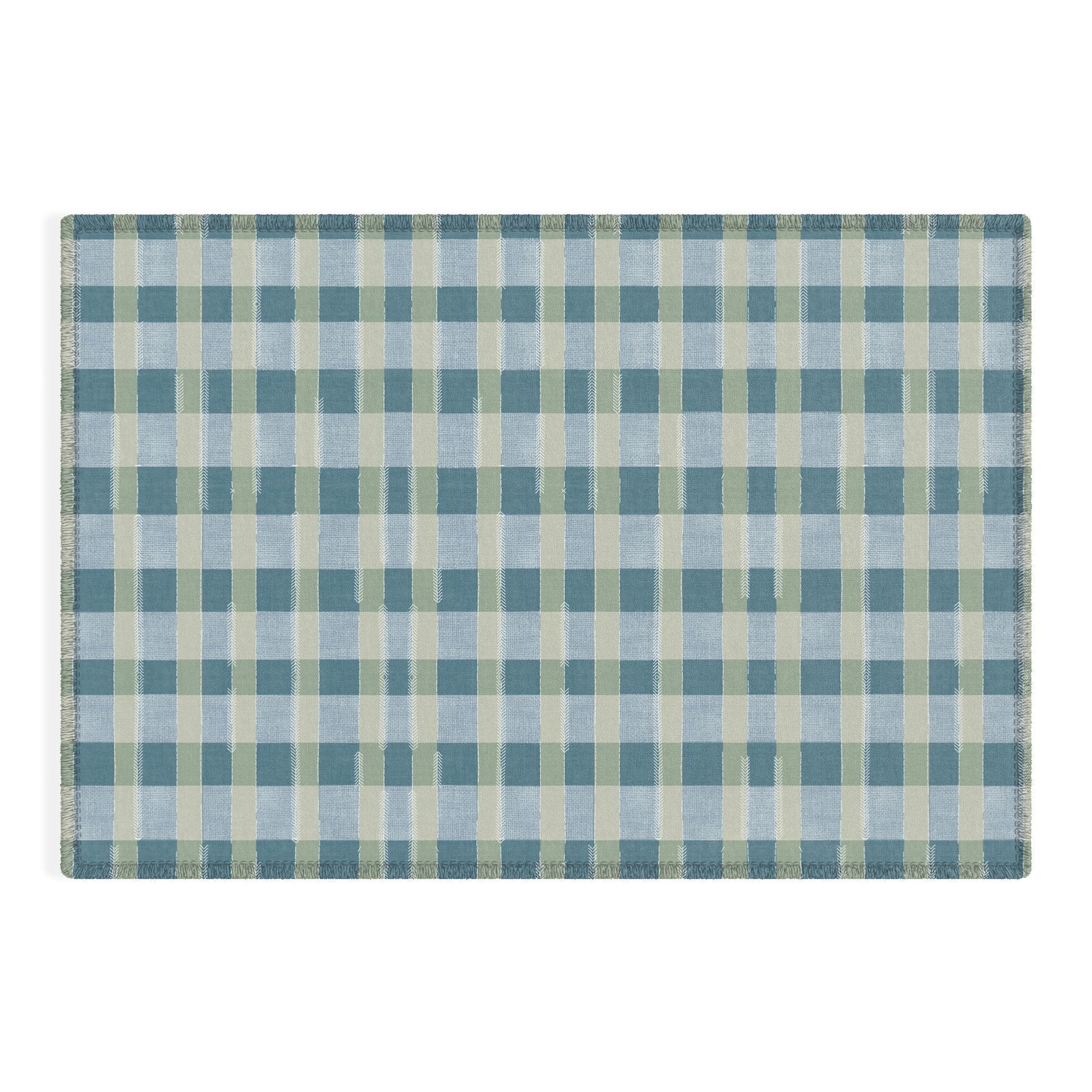 Marta Barragan Camarasa Country Style Checks Outdoor Rug