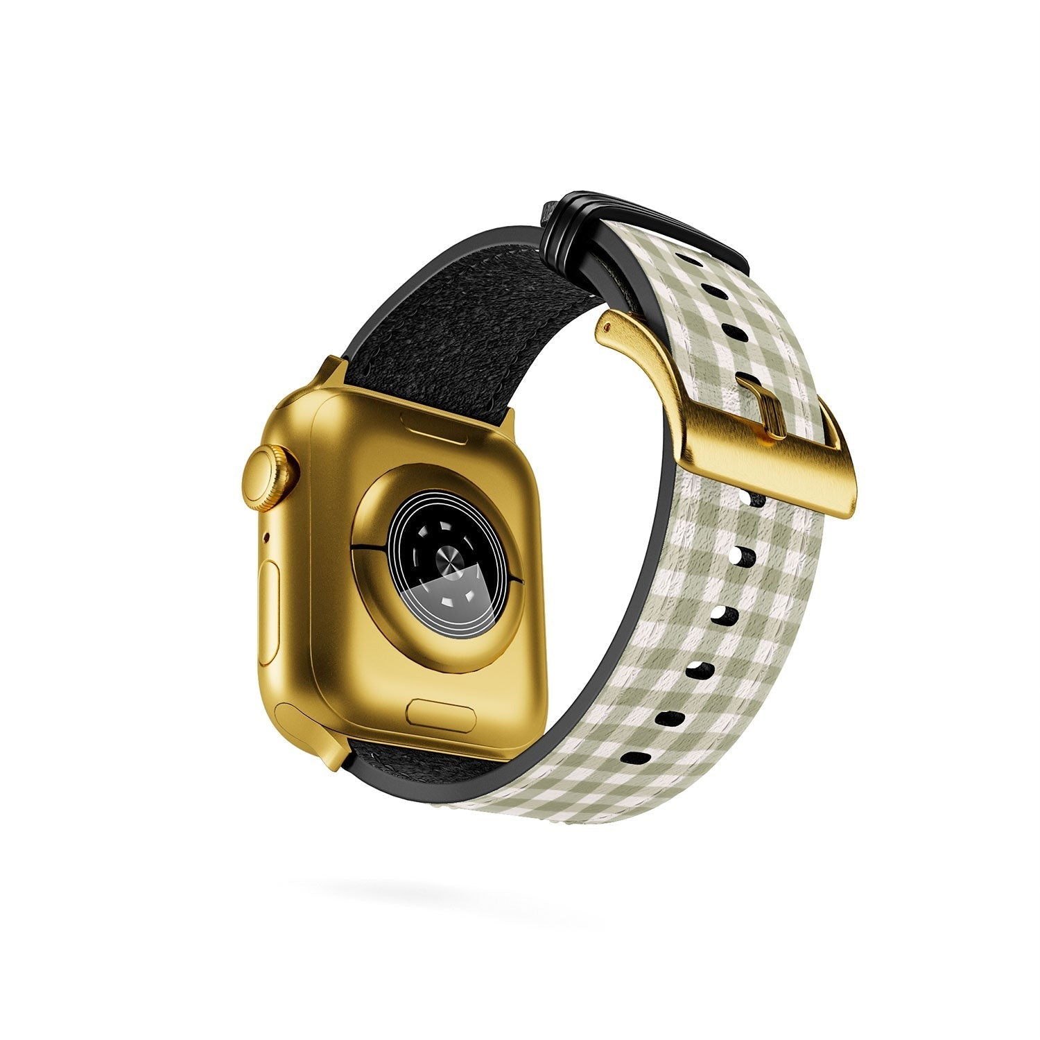 Menina Lisboa Rustic Green Plaid Apple Watch Band