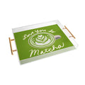 Design by Spark Love You So Matcha Acrylic Tray