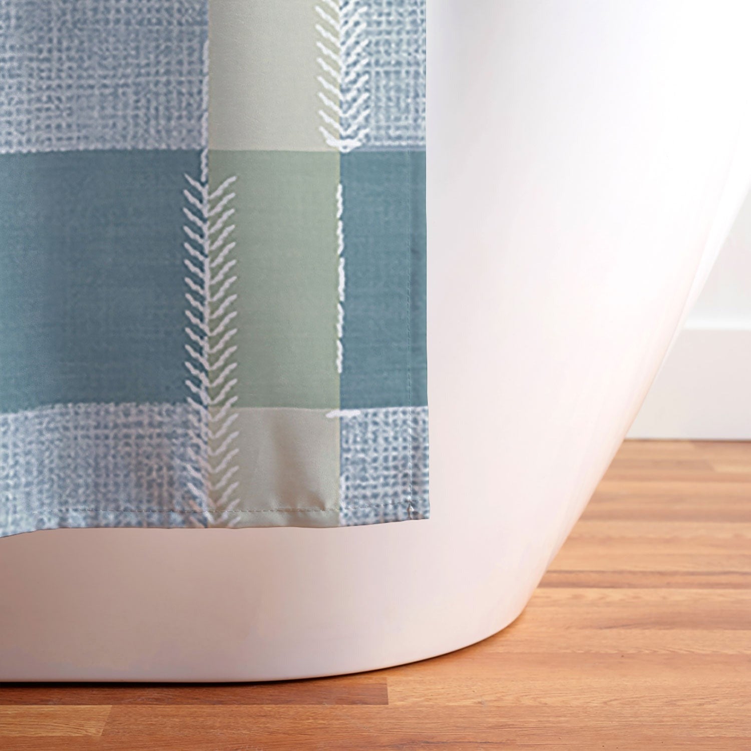 Marta Barragan Camarasa Country Style Checks Shower Curtain