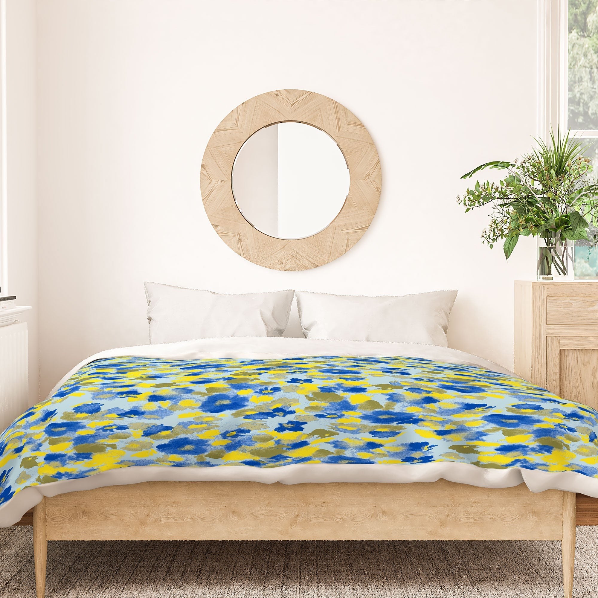 Gabriela Fuente Day Dreaming Watercolor Duvet Cover