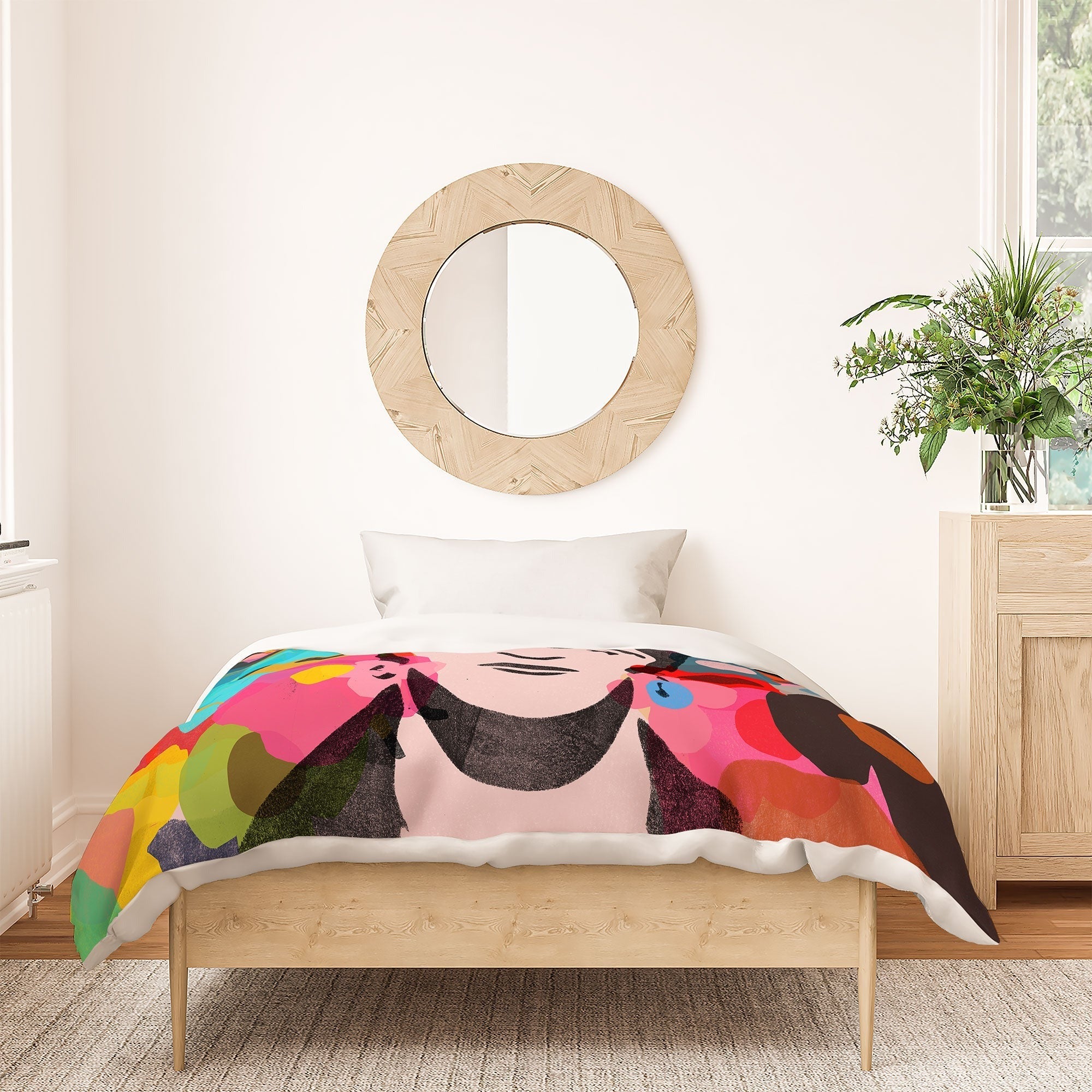 Garima Dhawan frida 1d Duvet Cover