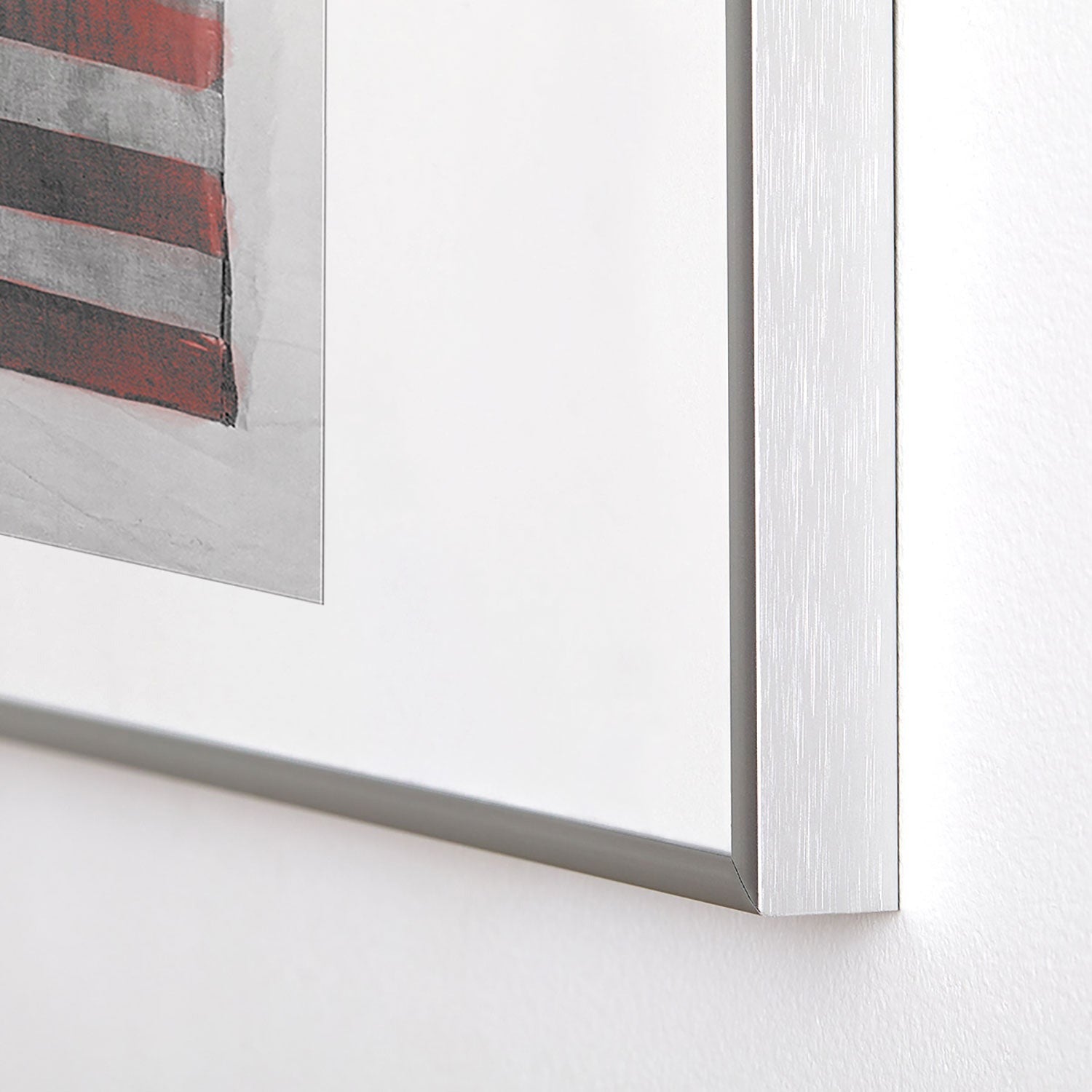 DENY Designs Flag Attributed to Elizabeth Schuyler Hamilton Metal Framed Art Print