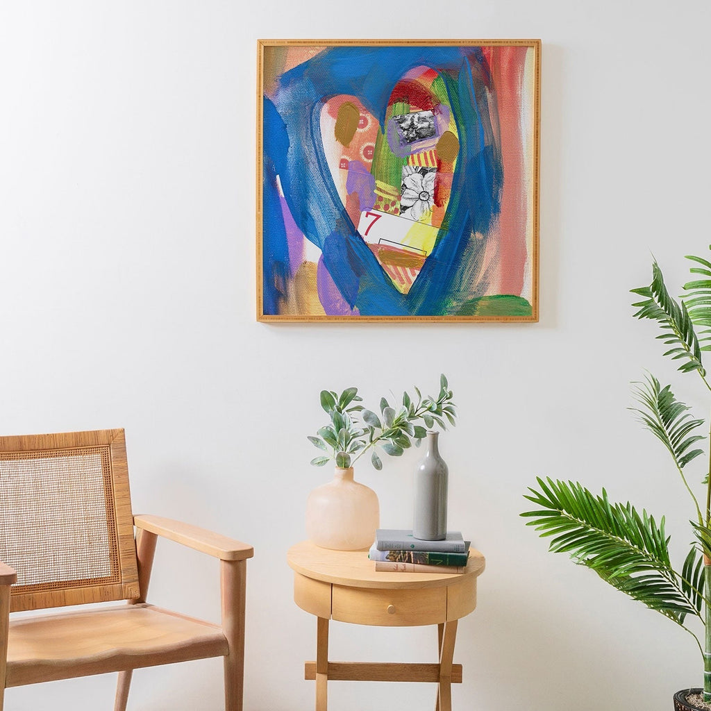 Natalie Baca Lucky in Love Framed Wall Art