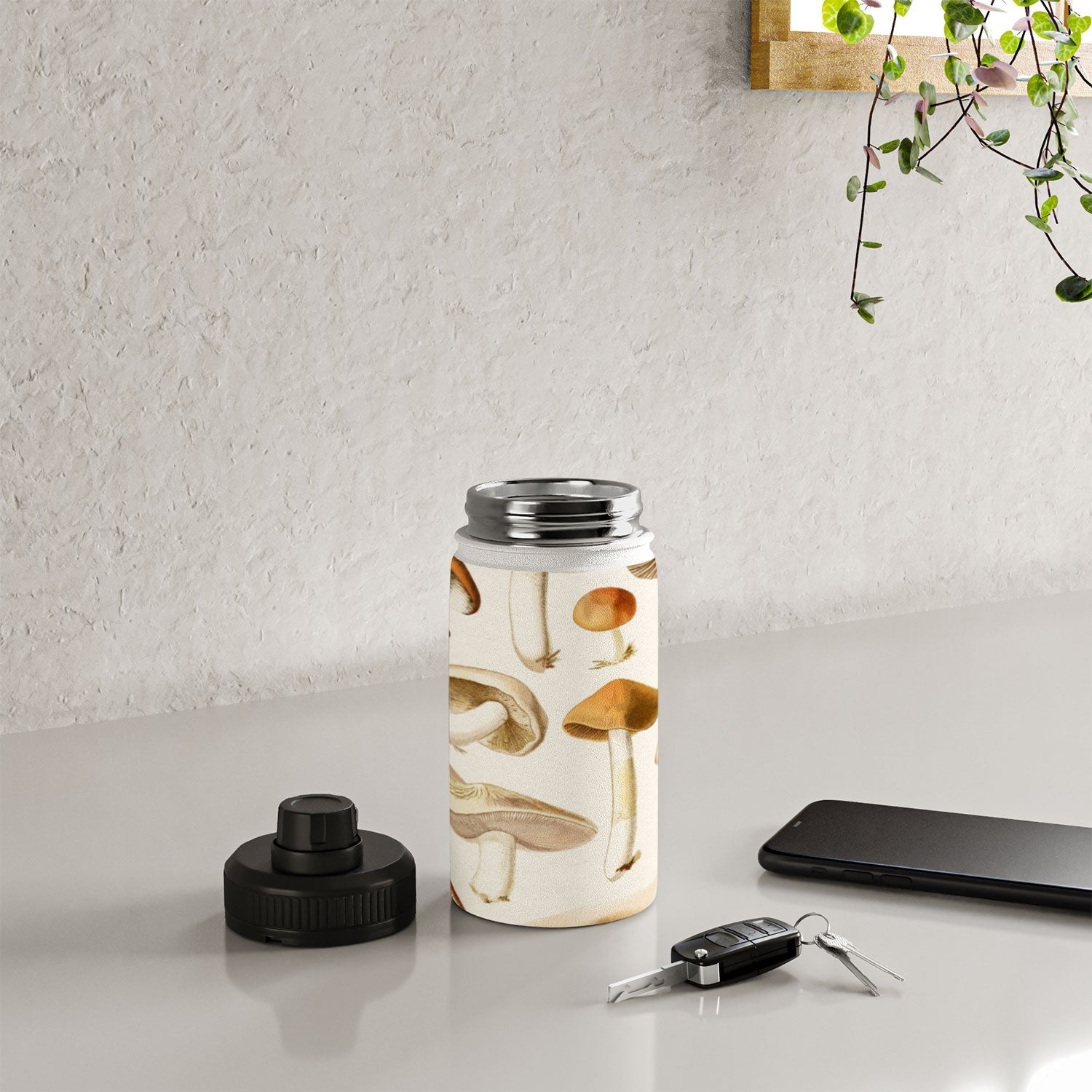 Gal Design Mushrooms Collection Water Bottle