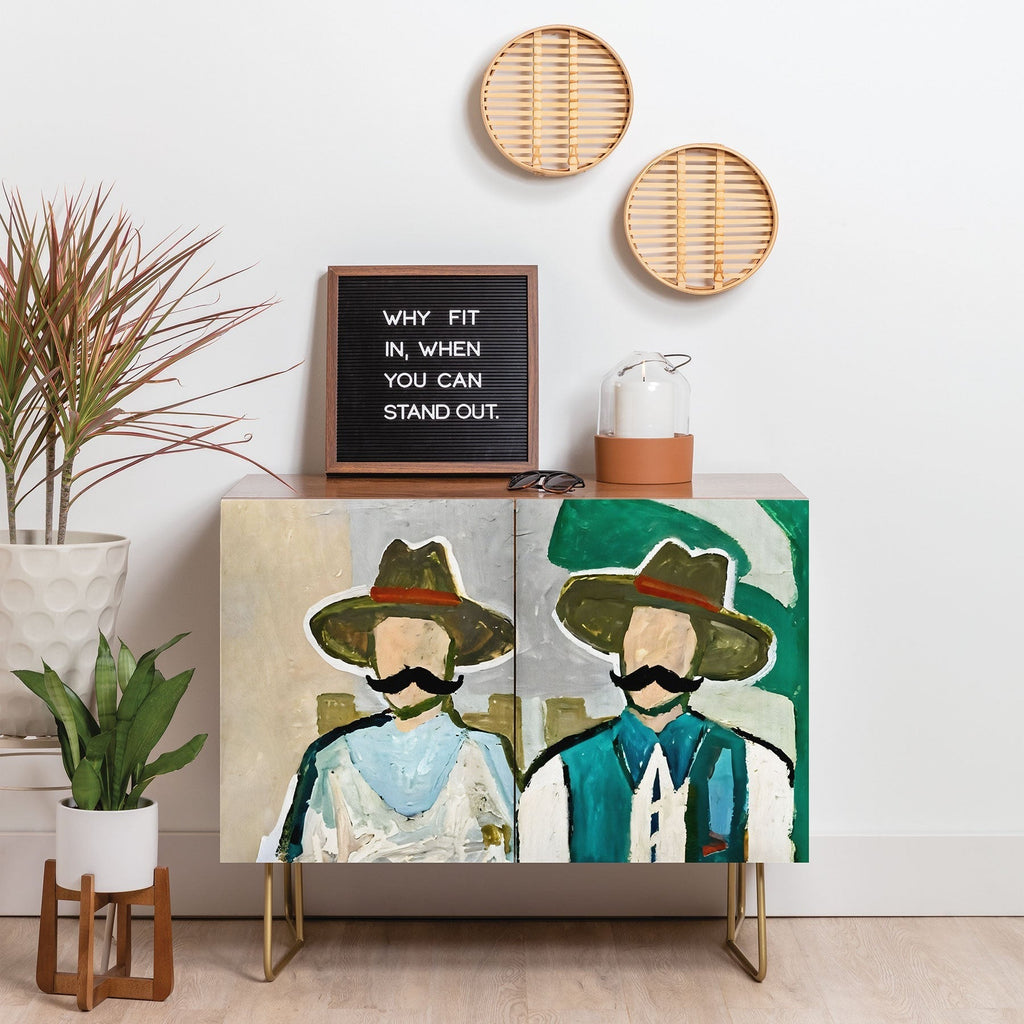 83 Oranges Side By Side Cowboy Edition Credenza