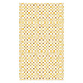 Ninola Design Everyday Artifact Checker Mosaic Tiles Geometry Yellow Tablecloth