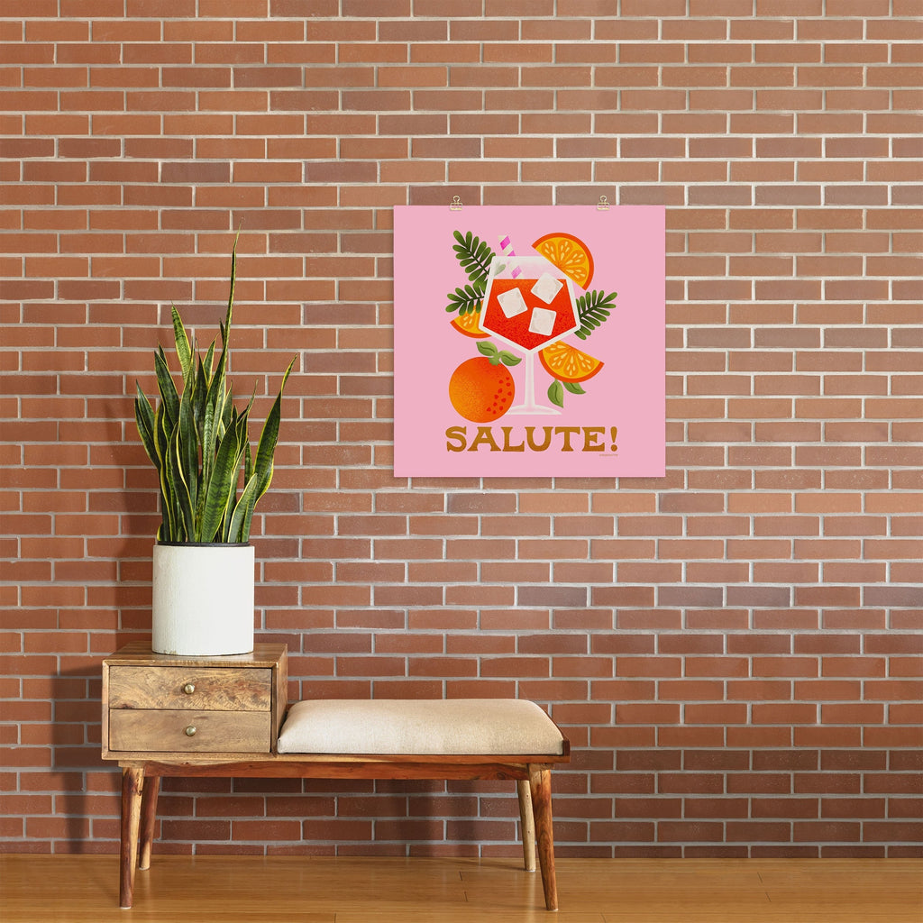Jessica Molina Orange Spritz Art Print