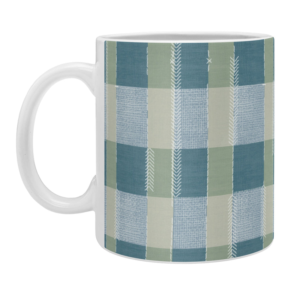 Marta Barragan Camarasa Country Style Checks Coffee Mug