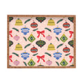 Design by Spark Love Human Made Christmas Ornaments Rectangular Tray