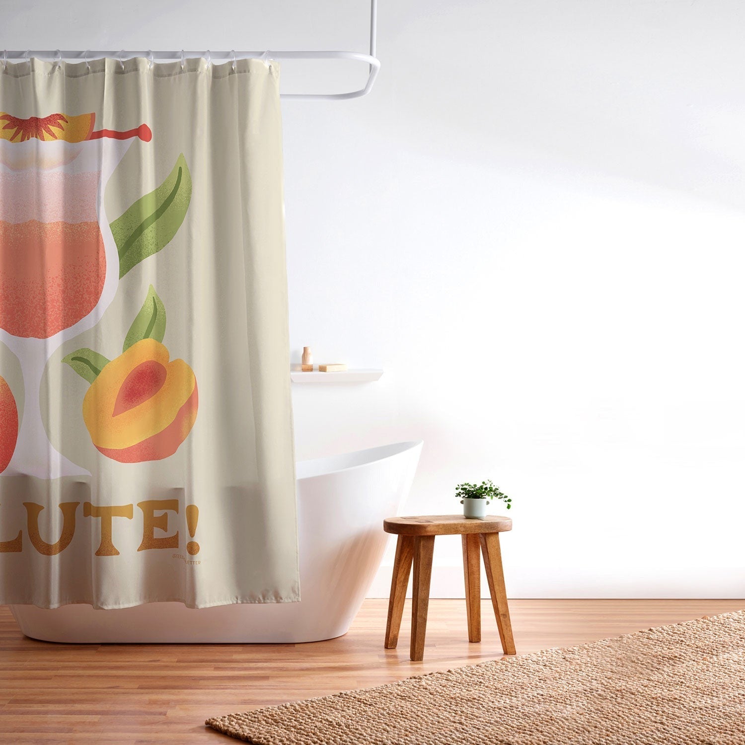 Jessica Molina Bellini Shower Curtain
