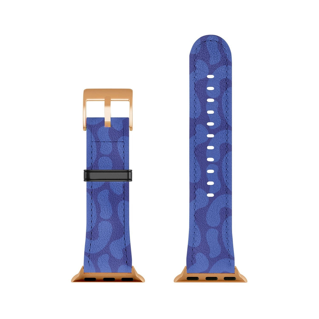 Camilla Foss Blue Pebble Apple Watch Band