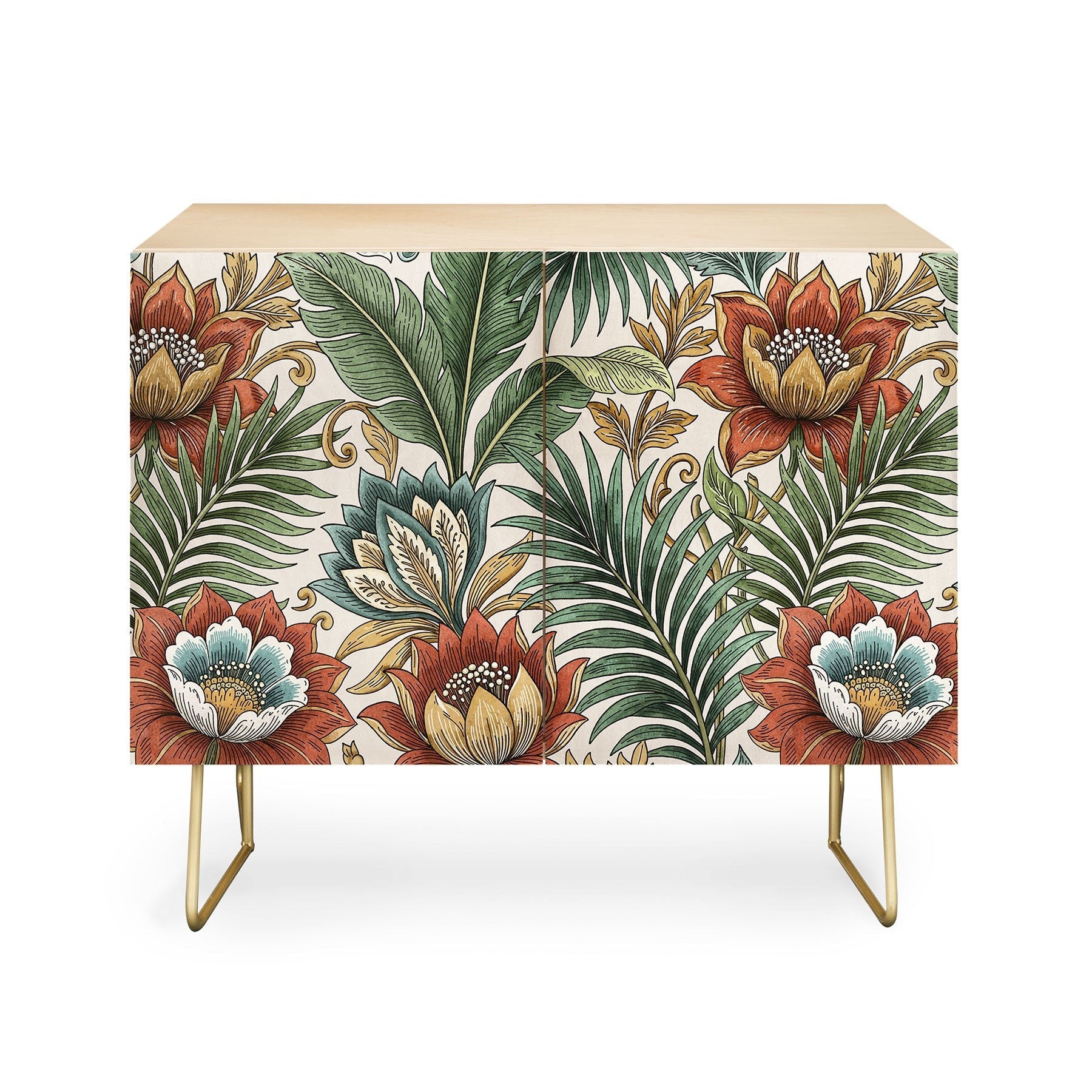 Marta Barragan Camarasa Retro Jungle Garden Credenza