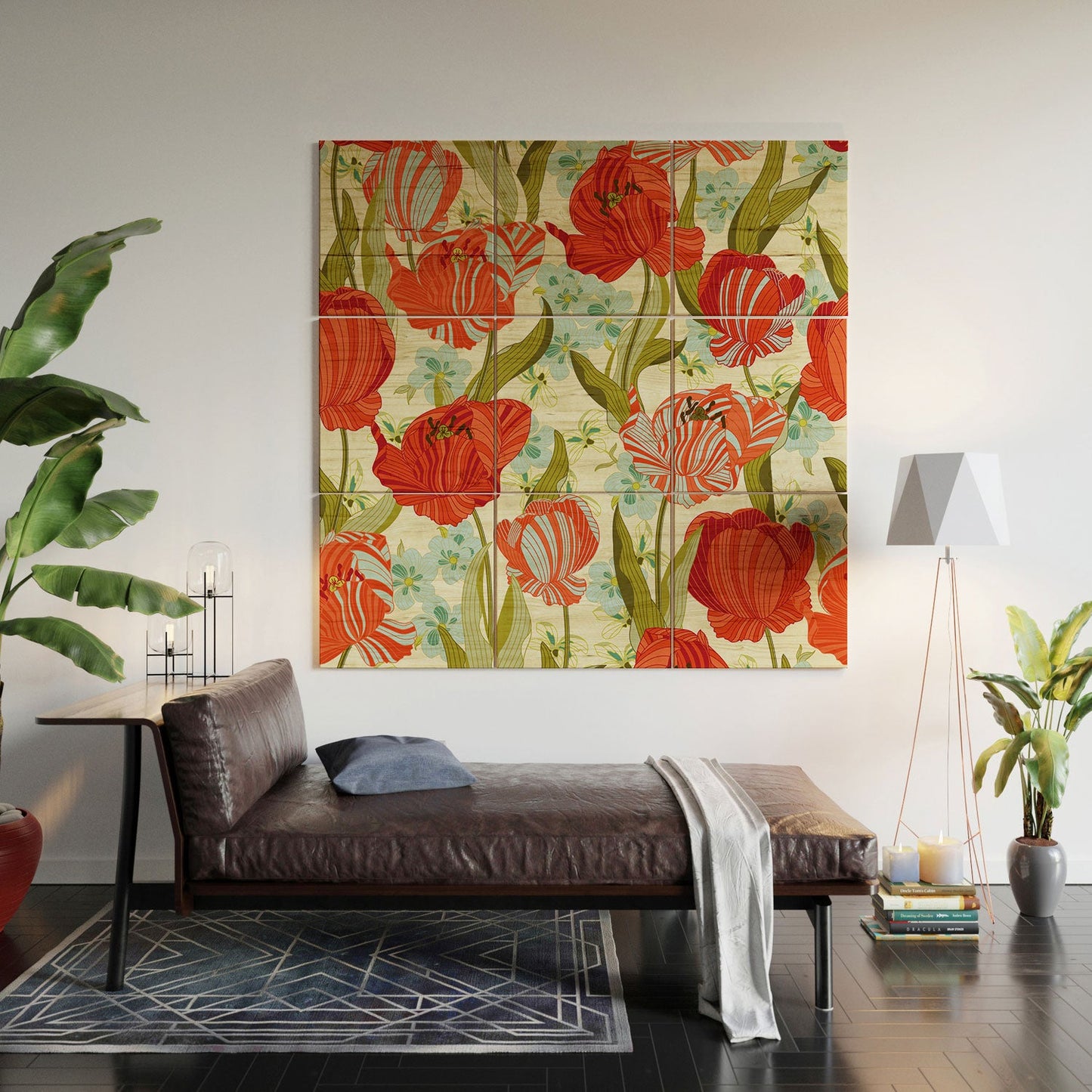 Sabine Reinhart Behind The Mill Wood Wall Mural