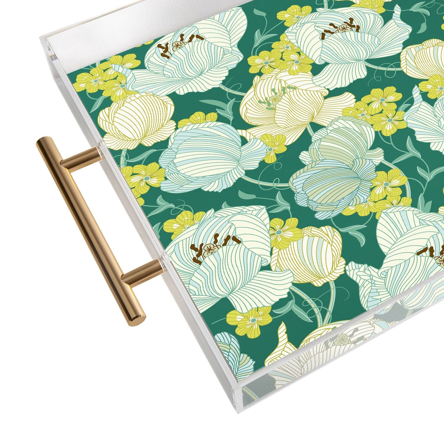Sabine Reinhart Flower Fields Acrylic Tray