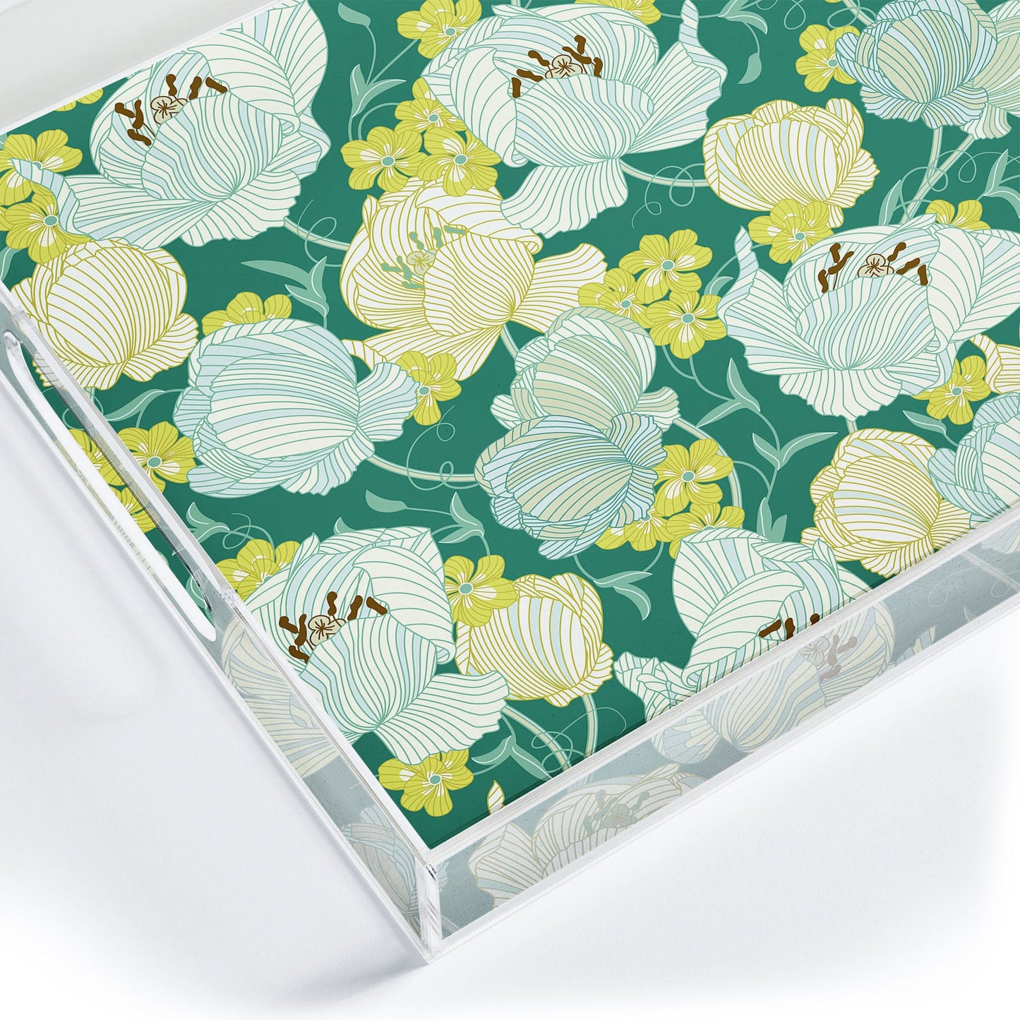 Sabine Reinhart Flower Fields Acrylic Tray