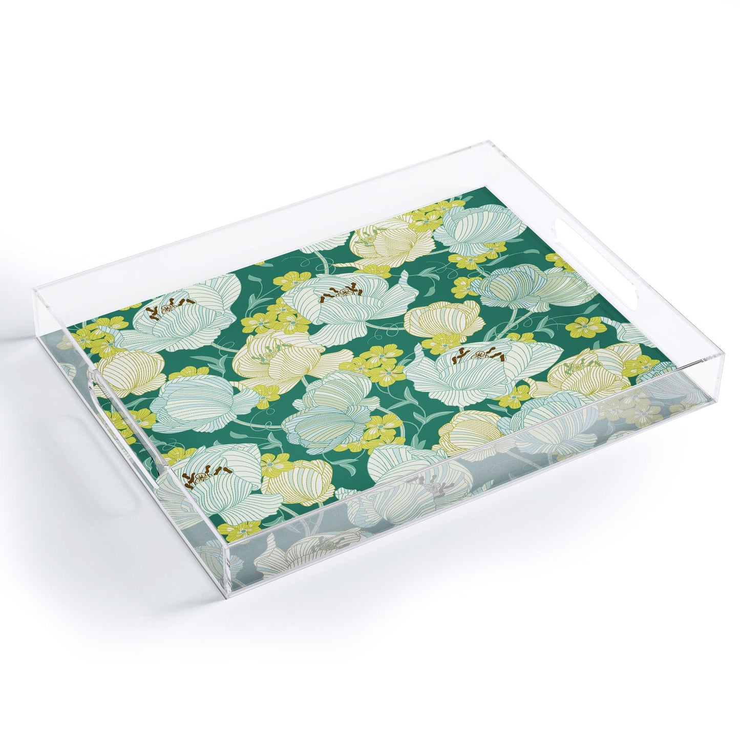 Sabine Reinhart Flower Fields Acrylic Tray