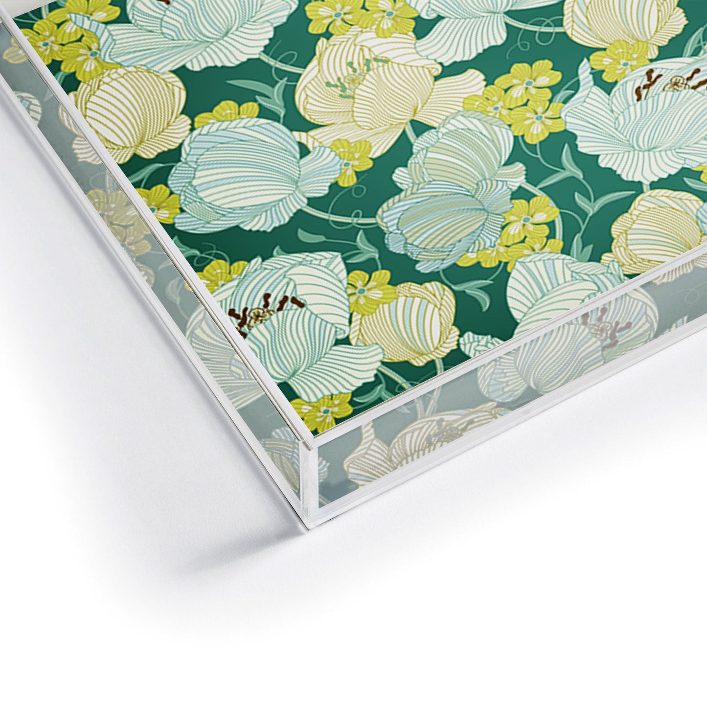 Sabine Reinhart Flower Fields Acrylic Tray
