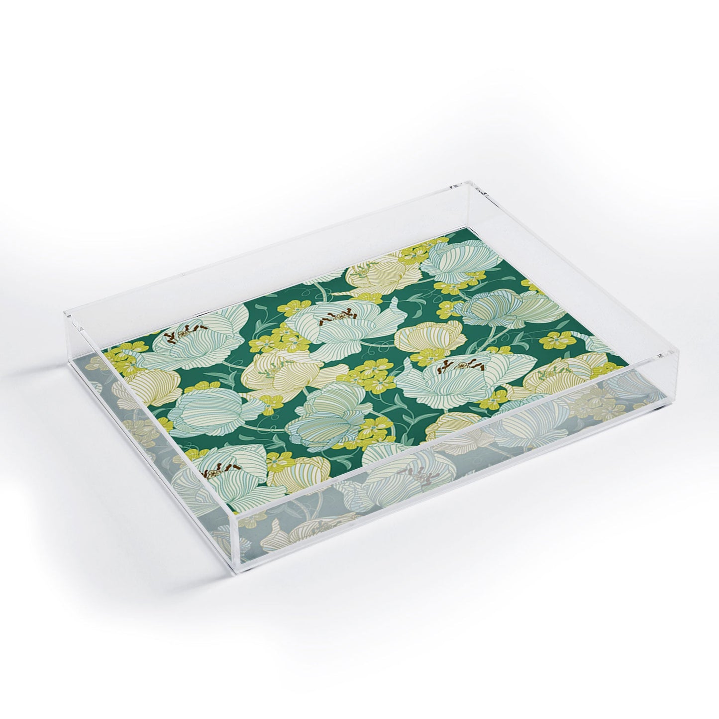 Sabine Reinhart Flower Fields Acrylic Tray