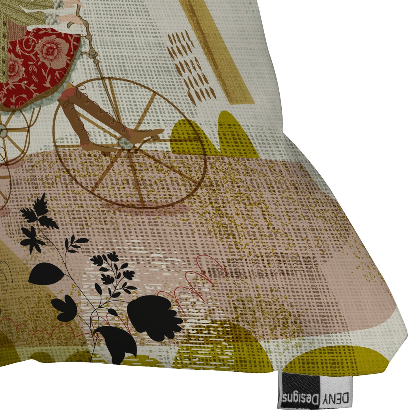 Sabine Reinhart Go on an Adventure Throw Pillow