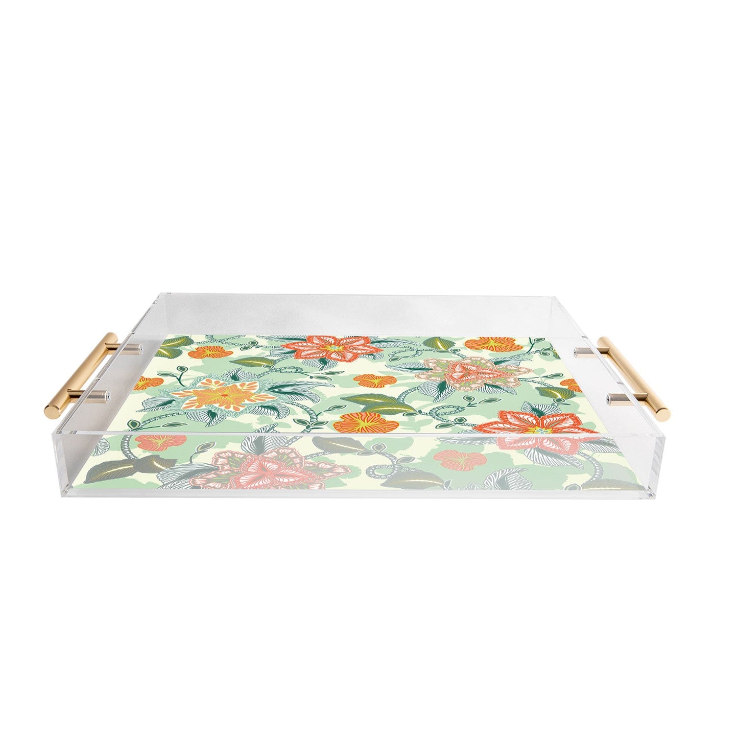 Sabine Reinhart I Will Bring You Flowers Acrylic Tray