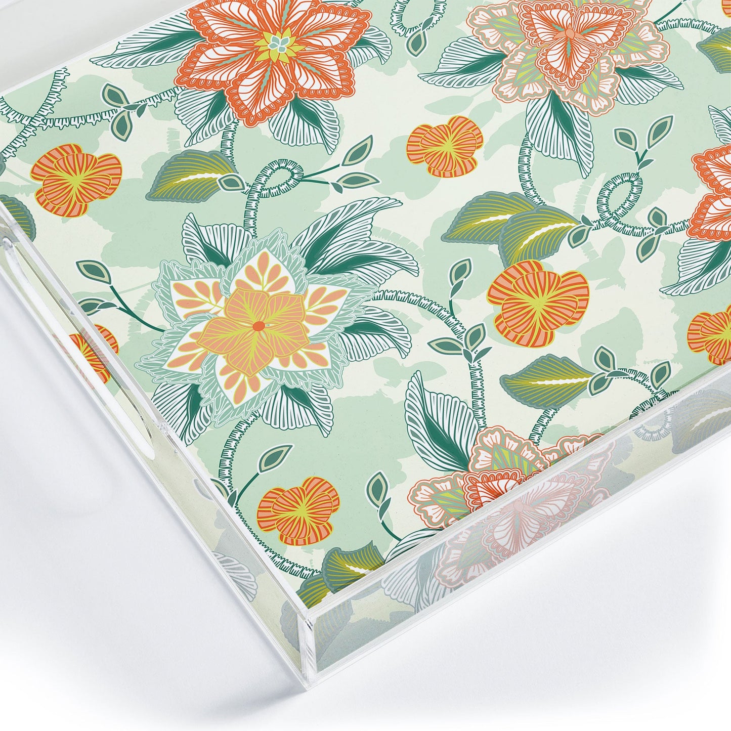 Sabine Reinhart I Will Bring You Flowers Acrylic Tray
