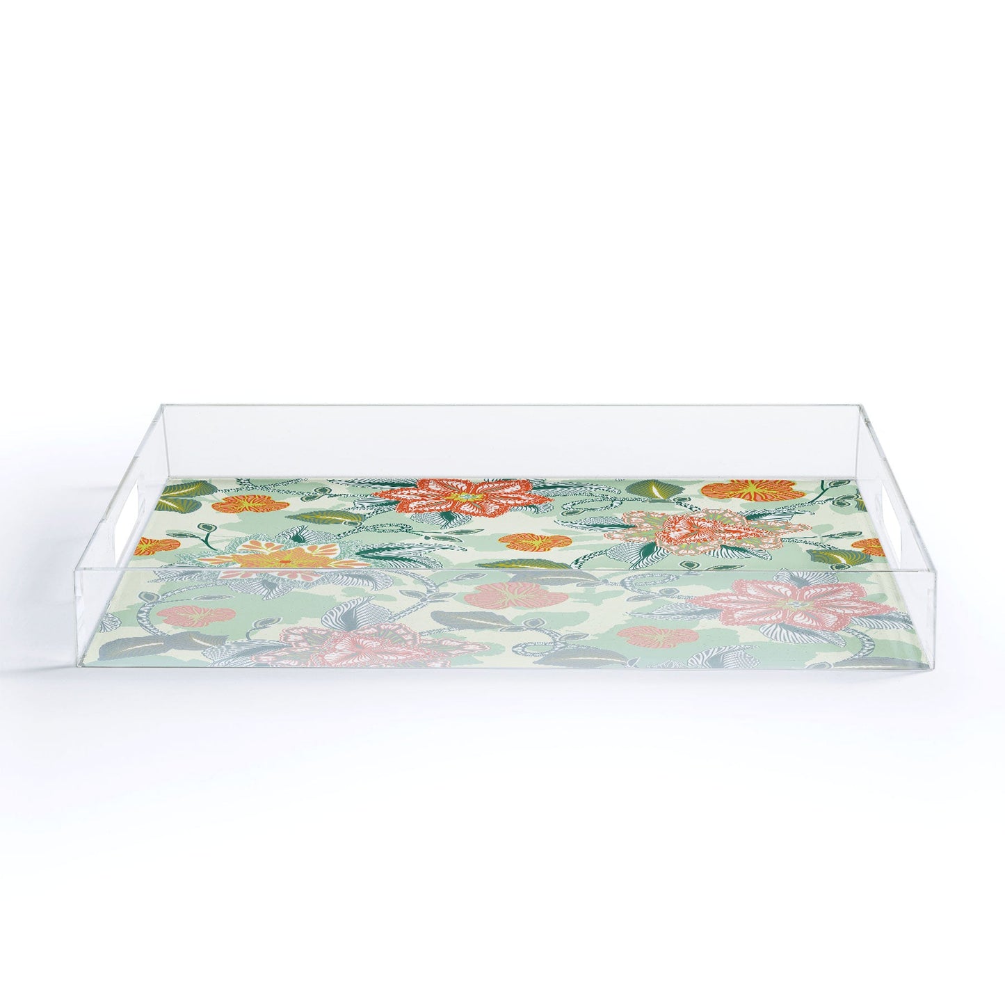 Sabine Reinhart I Will Bring You Flowers Acrylic Tray