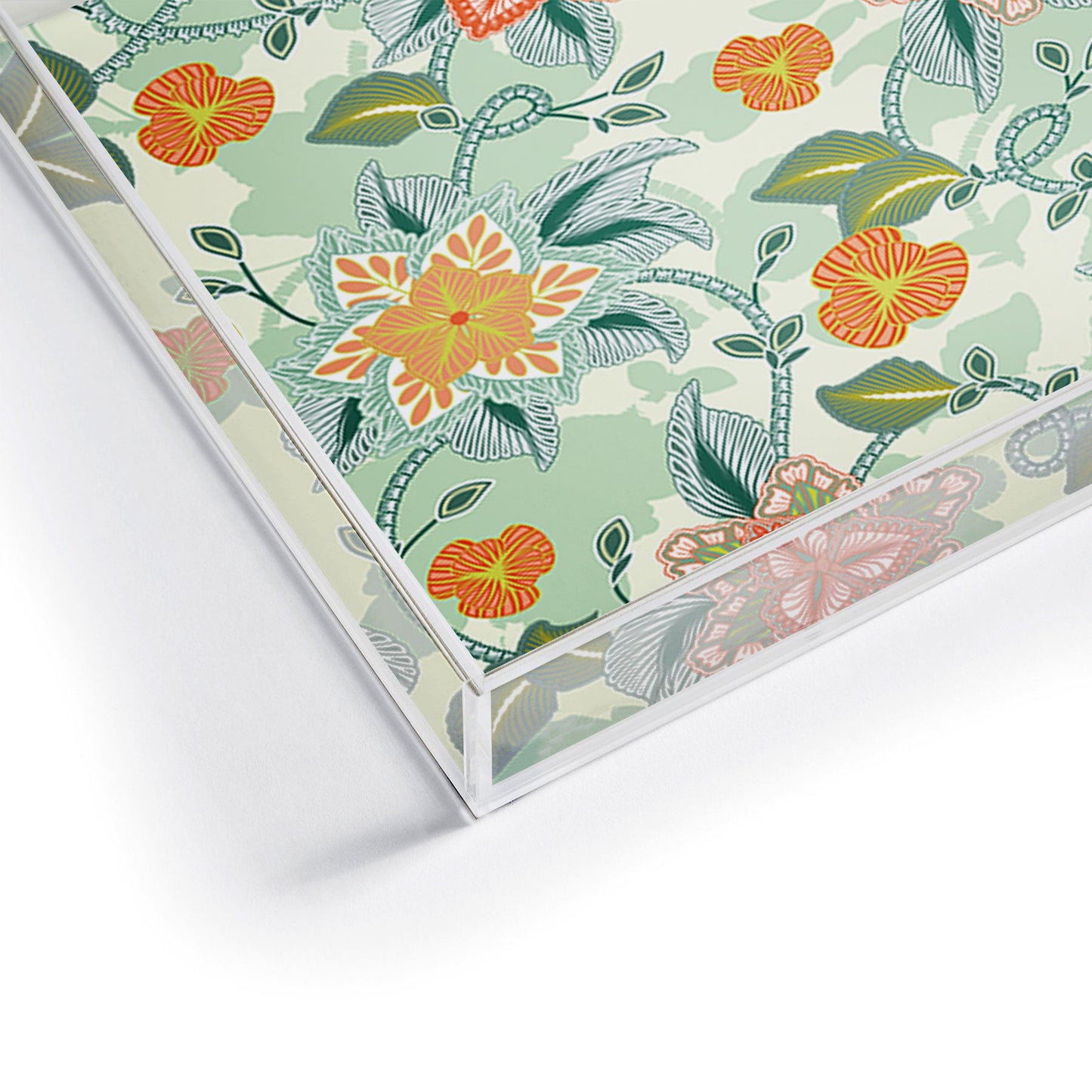 Sabine Reinhart I Will Bring You Flowers Acrylic Tray