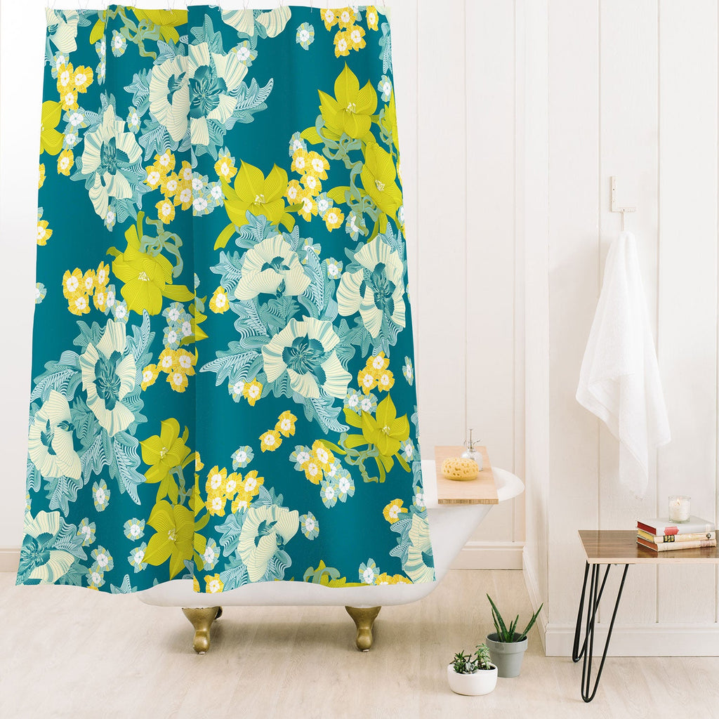 Sabine Reinhart Midnight Walk Shower Curtain