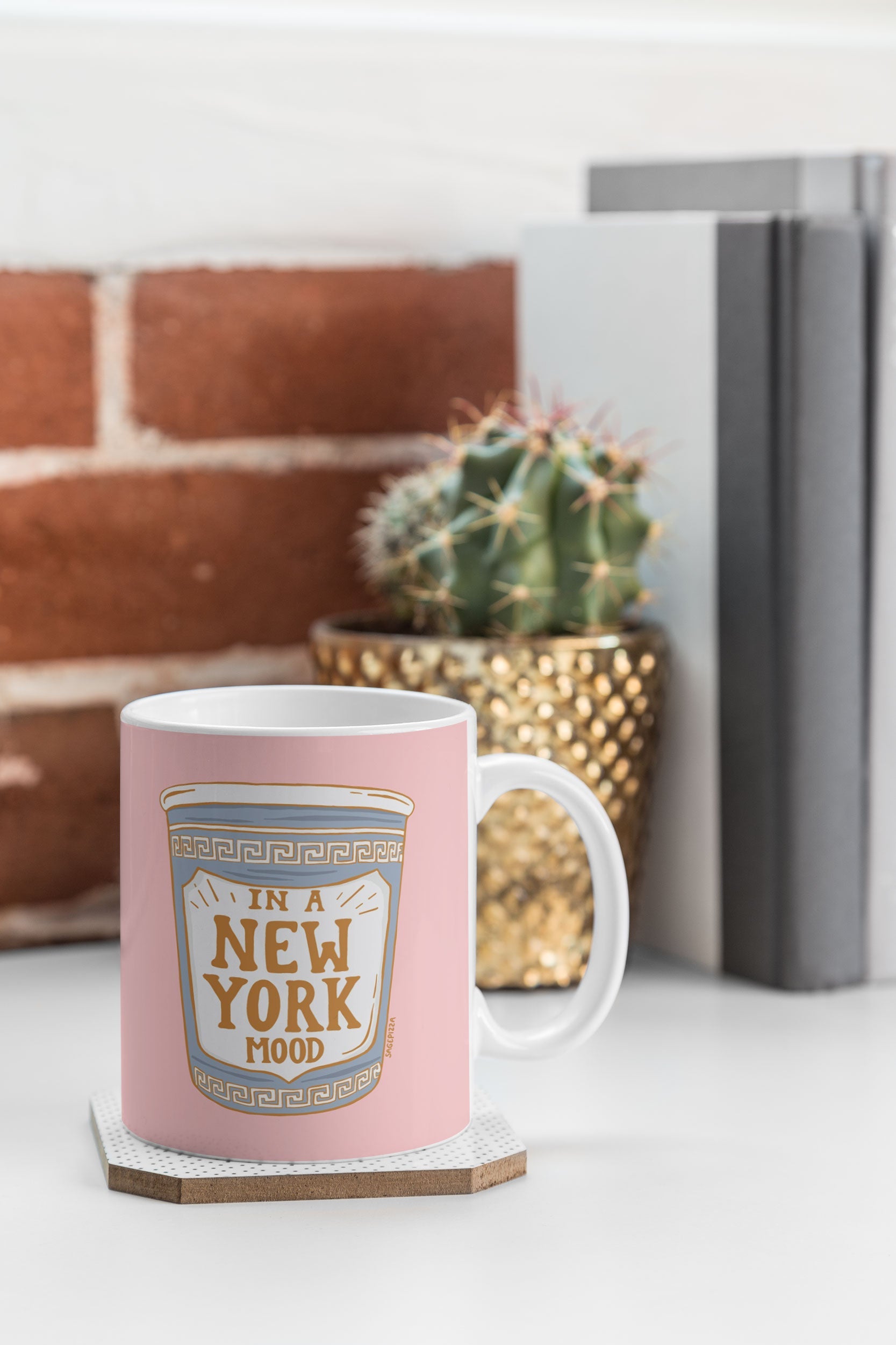 Sagepizza NEW YORK MOOD Coffee Mug